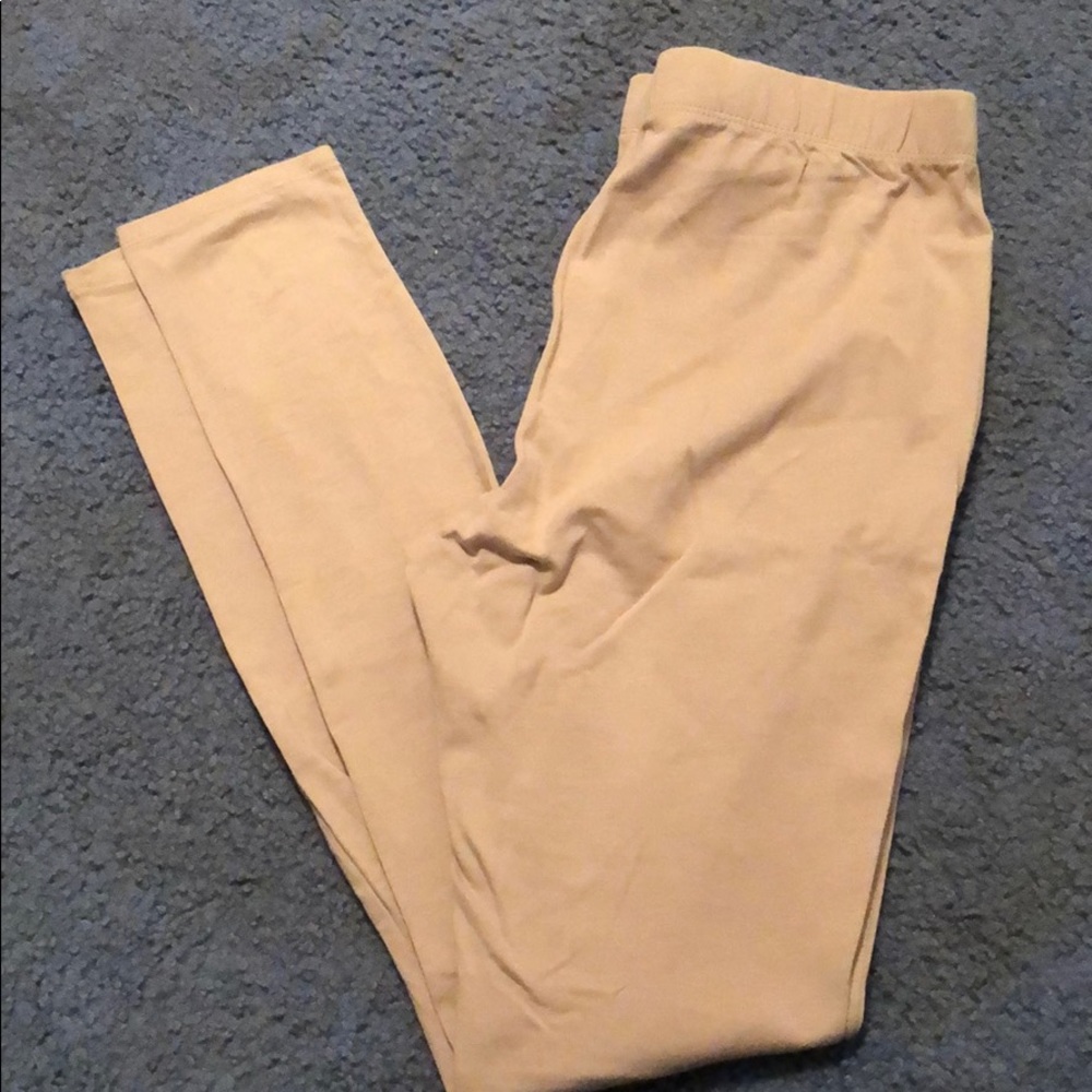 Tan leggings